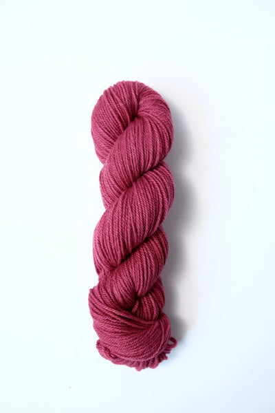 Independent Study in Red on Targhee Wool Worsted Yarn - 230 yd/100 g